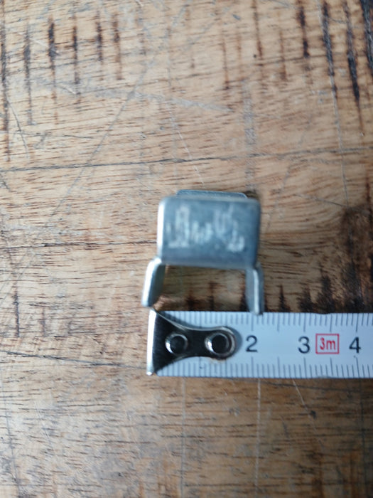 Legbordhaakje voor kast, staal, 25 x 25 x 20 mm