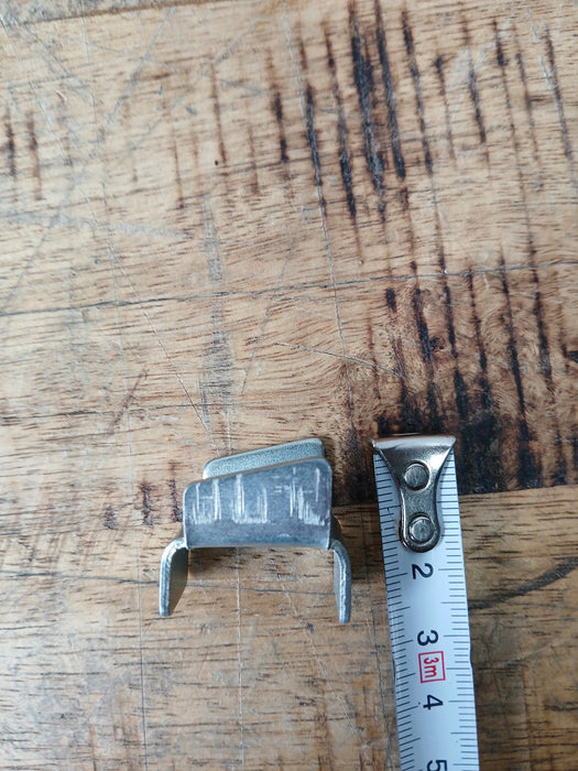 Legbordhaakje voor kast, staal, 25 x 25 x 20 mm