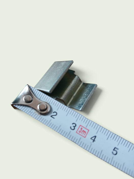 Legbordhaakje voor kast, staal, 30 x 20 x 16 mm