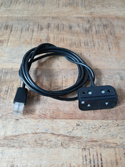 Timotion TFH8 bedieningspaneel voor bureau, zwart, gebruikt