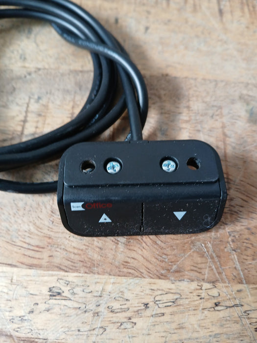 Timotion TFH8 bedieningspaneel voor bureau, zwart, gebruikt