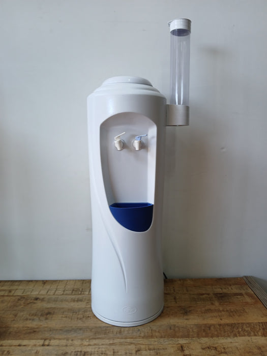 Oasis B1NRKY flessenwaterkoeler, wit, 31 x 33 x 97 cm.
