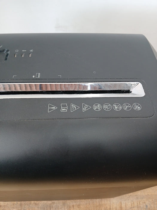 Fellowes LX65 papiervernietiger, zwart, 23 x 37 x 52 cm.