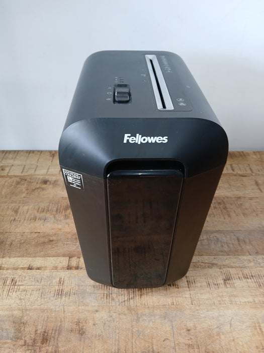 Fellowes LX65 papiervernietiger, zwart, 23 x 37 x 52 cm.