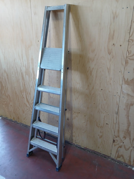 Altrex Castor CEO 5 trapladder, aluminium, 5 treden