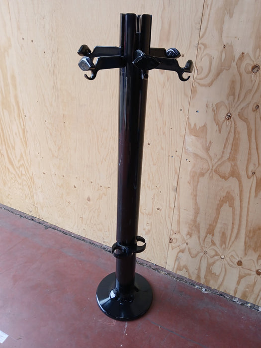 Castelli Planta kapstok, zwart kunststof, H x Dia165 x 49 cm