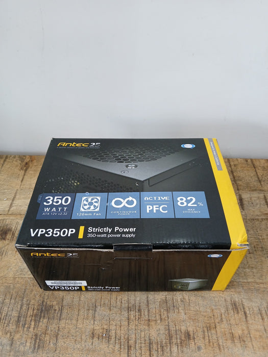 Corsair VS350 voeding, zwart, ongebruikt in de verpakking
