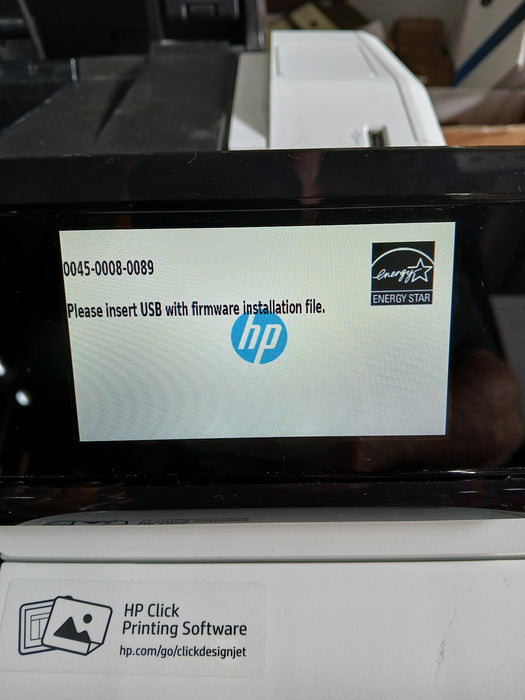 HP Designjet T 1600 plotter, B x D x H 139 x 76 x 108 cm
