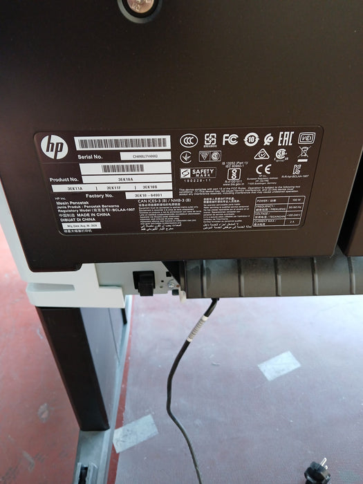 HP Designjet T 1600 plotter, B x D x H 139 x 76 x 108 cm