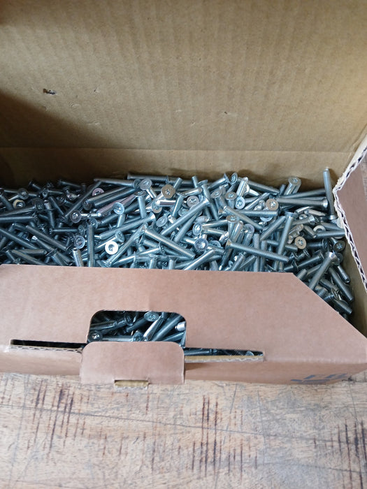 Schroef (Torx) Din 7500-M-TX, galv. verz., M5 x 40 mm. (doos a 1000 stuks)
