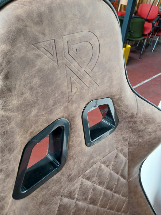 Ranger Felix gamestoel, bruin kunstleder
