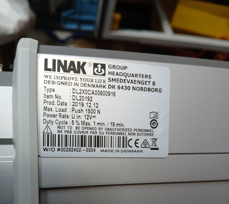 Linak DL 20192 / Vogel's PFFE 7106 display / vloerlift, zilver / zwart
