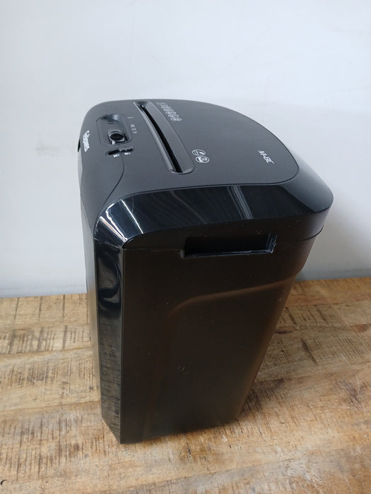 Fellowes M-8C papiervernietiger, zwart, 34 x 24,5 x 39 cm