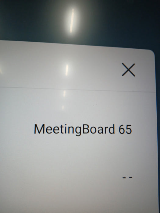 Yealink MeetingBoard 65, grijs, 65 inch