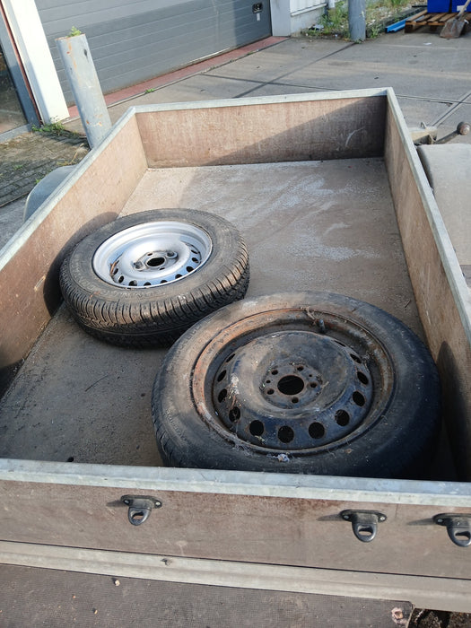 Aanhangwagen, L x B 350 x 170 cm, binnenmaat 185 x 115 cm