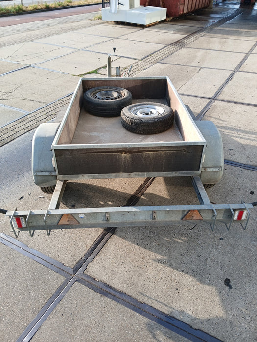 Aanhangwagen, L x B 350 x 170 cm, binnenmaat 185 x 115 cm
