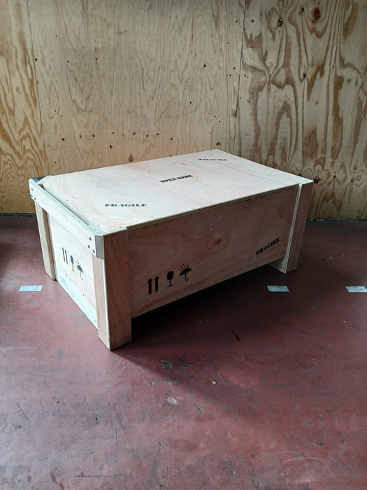 Transportkist, multiplex, buiten 116 x 72 x 49 cm, 102 x 54
