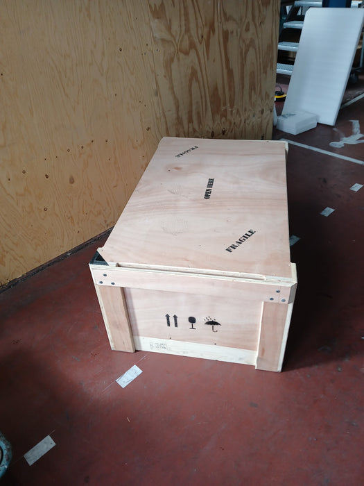 Transportkist, multiplex, buiten 116 x 72 x 49 cm, 102 x 54