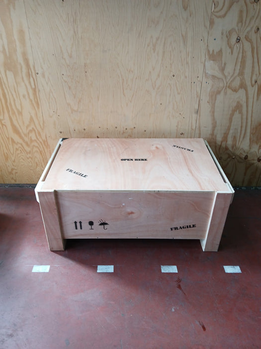 Transportkist, multiplex, buiten 116 x 72 x 49 cm, 102 x 54
