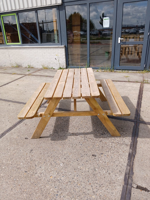 Picnic bank, grenen, 150 x 74 cm (tafelblad)