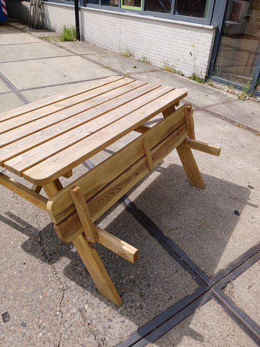 Picnic bank, grenen, 150 x 74 cm (tafelblad)