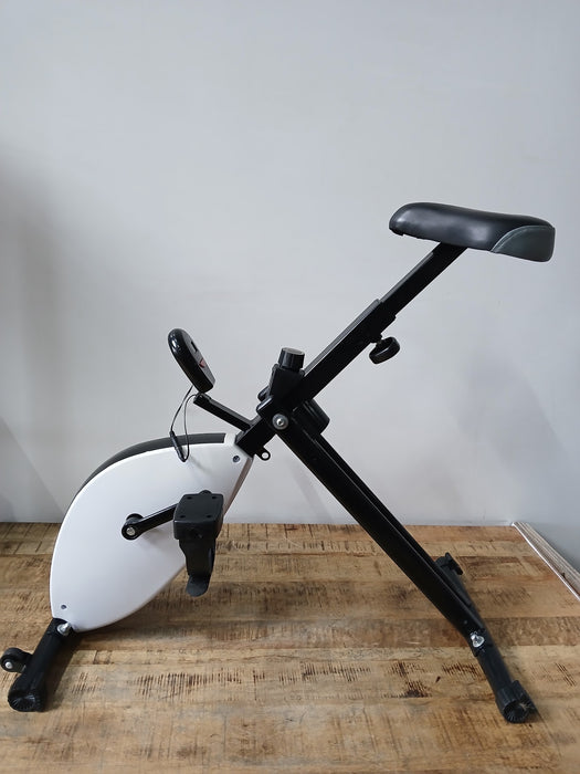 Desktrainer, bureaufiets, zwart, gebruikt, opklapbaar