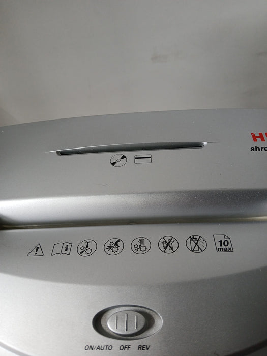 HSM Shredstar X10, papierversnipperaar, 35 x 22 x 45 cm