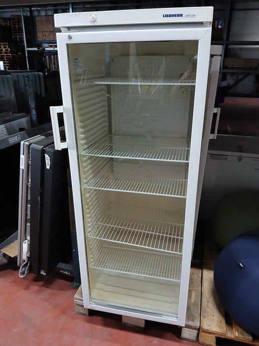 Liebherr FKS 3602 koelkast, wit/glas deur, 60 x 60 x 159 cm