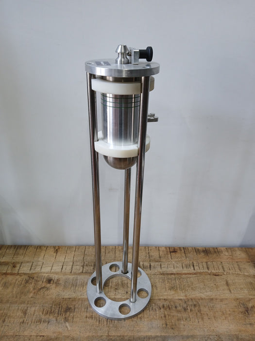 ACV tester, staal, Tot. hoogte 87 cm, dia voet 23 cm