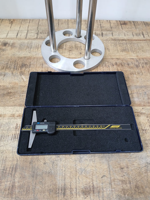 ACV tester, staal, Tot. hoogte 87 cm, dia voet 23 cm