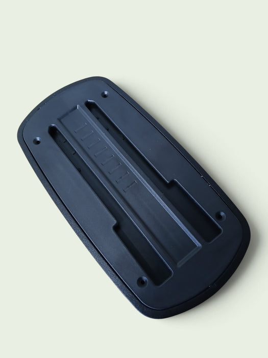 Ahrend 2020 armpad, zwart, inclusief binnenplaat