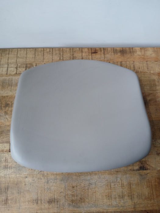 Knoll Life stoelzitting, grijs, B x D 50 x 47 cm