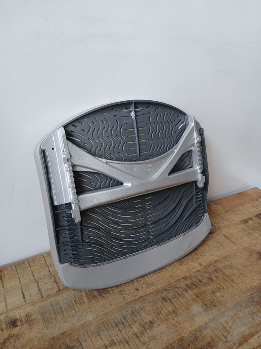 Knoll Life stoelzitting, grijs, B x D 50 x 47 cm
