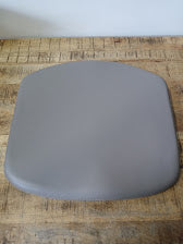 Knoll Life stoelzitting, grijs, B x D 50 x 47 cm
