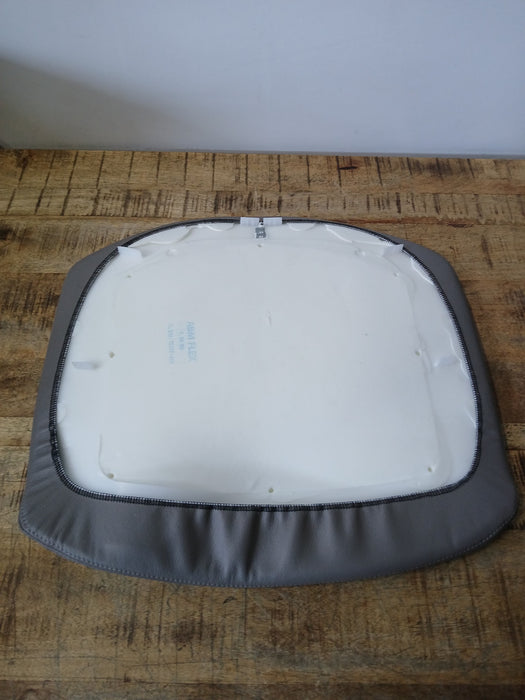 Knoll Life stoelzitting, grijs, B x D 50 x 47 cm