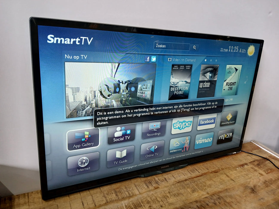 Philips 42PFL4208H/12LED TV, zwart, 42 inch