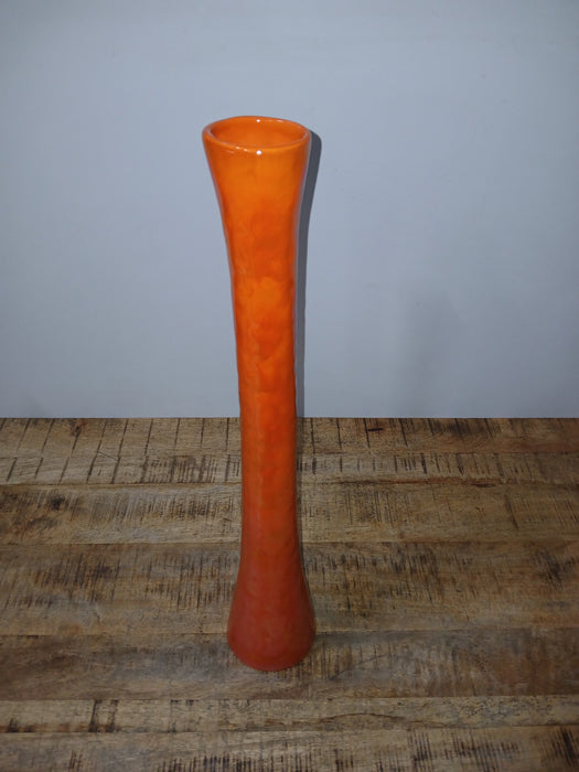 Design vaas Ceramica Gatti Zeta, oranje, 10 x 58 cm
