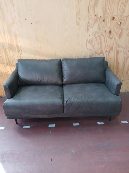 Bronx71 Denver, 2,5 zits bank, antraciet ecoleer, 174x95x88 cm