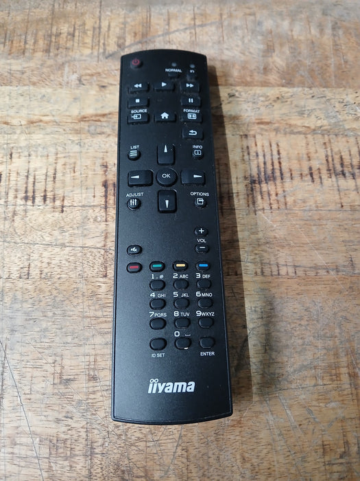 Iiyama ProLite LE6540UHS afstandsbediening, zwart, gebruikt