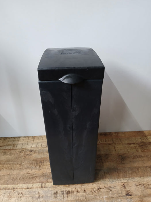 Bonton afvalbak, zwart, 28 x 43 x 77,1 cm