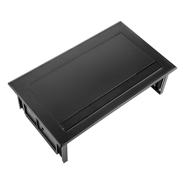 Power DeskIn 2 stroom 2 USB 1 HDMI Zwart (Nieuw)