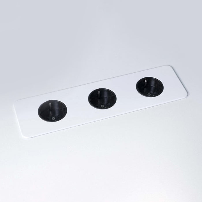 Table Top Slim 3 stroomingangen Zwart (Nieuw)