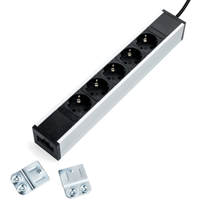 Stekkerblok Filex Block 5 Aluminium (Nieuw)