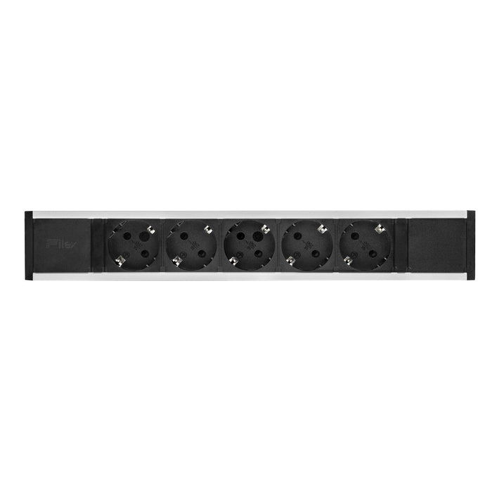 Stekkerblok Filex Block 5 Aluminium (Nieuw)