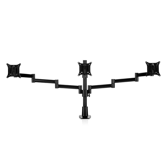 Monitorarm Pro Triple voor 3 schermen Zwart (Nieuw)