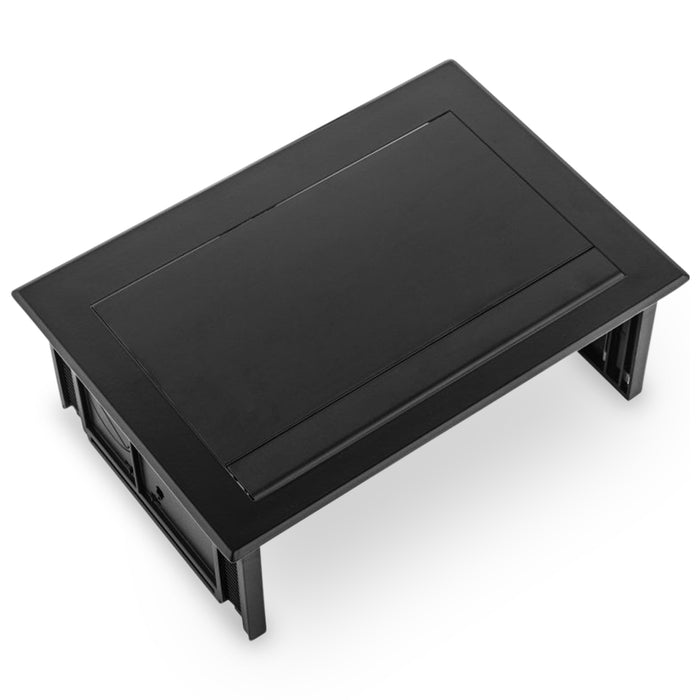 Power Desk In 2 stroomingangen 1 USB-AC ingang Zwart (Nieuw)