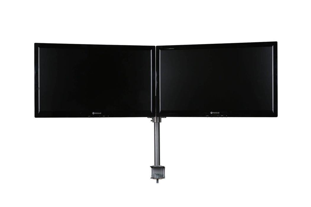 Monitorarm Pro voor 2 schermen Aluminium (Nieuw)