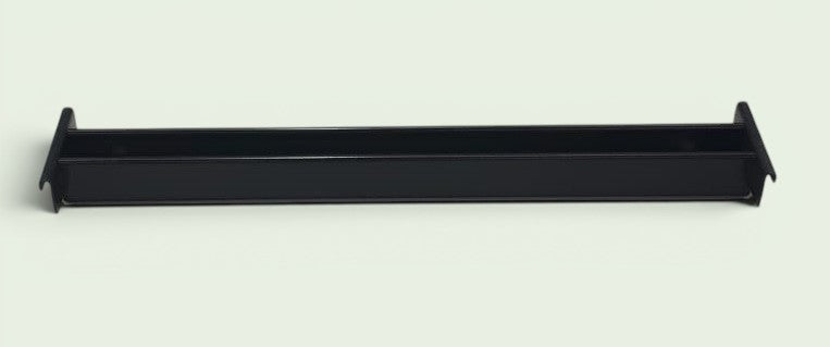 Hangmapframescheiding, zwart, 33.9 cm