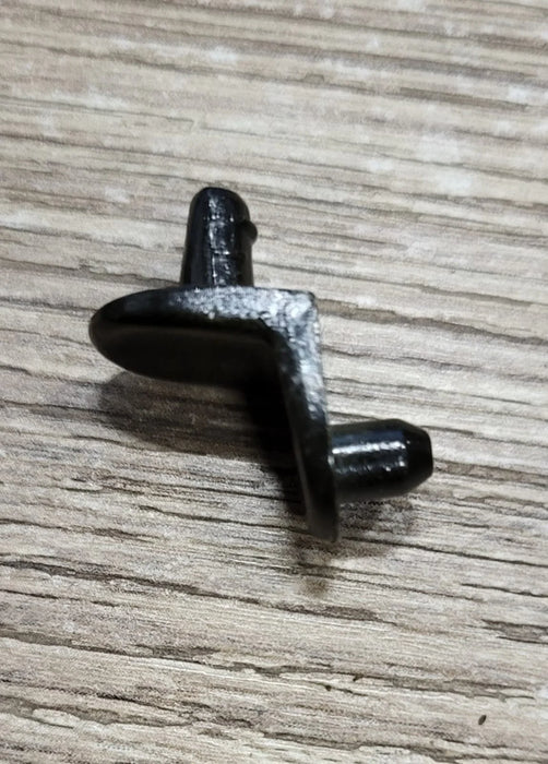 set plankdragers (4 stuks), staal, 25 x 25 x 12 mm