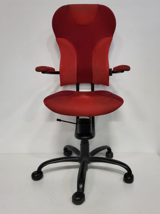 Spinalis Spider Ergonomische bureaustoel, rood